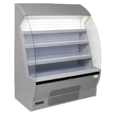 SARA 4ft Open Front Merchandiser 3 Adjustable Shelf Display