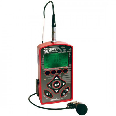 3M Quest NoisePro DLX Type 2 Personal Dosimeters for Occupational Noise Exposure Testing