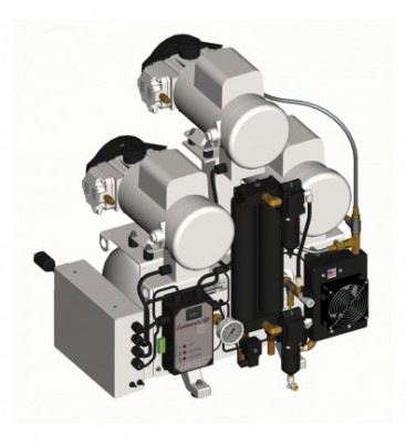 CustomAir Ramvac Oil-less Air Compressor