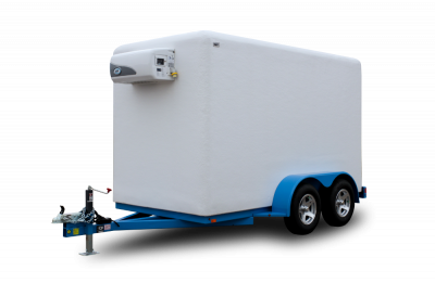 Polar King 12' Mobile Refrigerated Trailer