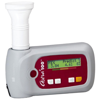 SDI Diagnostics Astra 100 Hand-Held Spirometer W/ 5-Keys