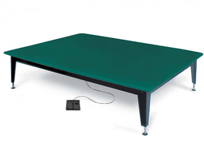 Hausmann 1427 Bariatric Electric Mat Platform W/ 750 Lb. Weight Capacity. 7' (L) X 4' (W) X 20-30