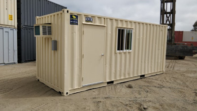 Conexwest 20' Mobile office and storage container combo CXW20COMBO