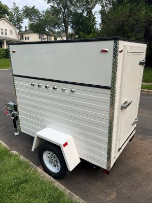 Watertown Draft 4'x6' Cold Storage Trailer with 6 Beer Taps