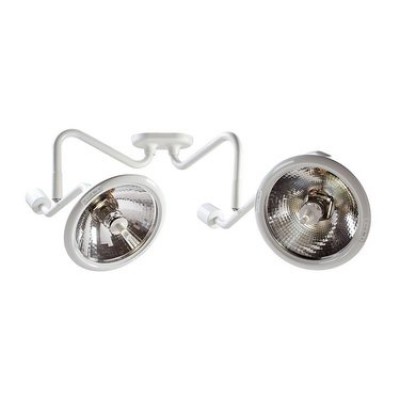 Ritter 255-004 LED Procedure Light, Dual Ceiling Mount - 9'