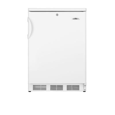 Summit Appliance FF511LBIMED Undercounter Refrigeratorw/ Freezer