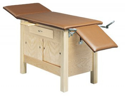 Bailey 494 Exam Table W/ Enclosed Cabinet, Drawer & Sliding Doors