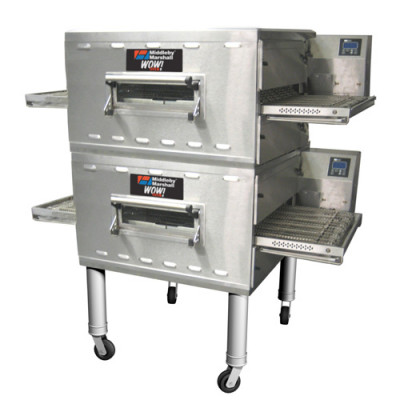 Middleby Marshall PS520 WOW Countertop Double Conveyor Pizza Oven