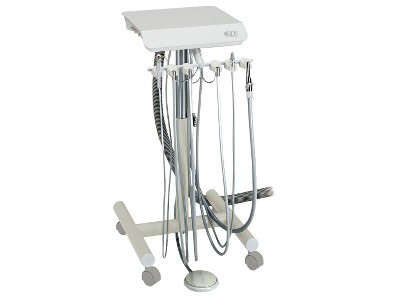 BDS Beaverstate S-4100 3 Handpiece Automatic Doctor's Cart (Coiled Tubing)