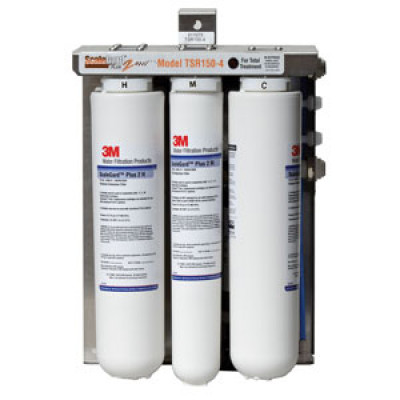 3M™ Commercial Reverse Osmosis Scale Reduction System for Coffee, Hot Tea & Espresso, Model TSR150-4