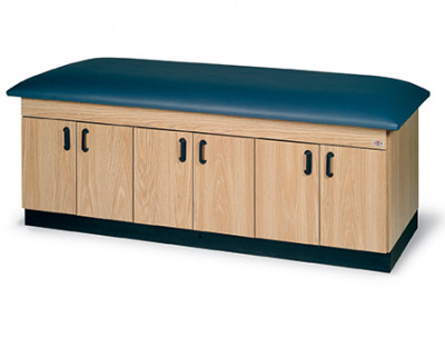 Hausmann Model 4074 Extra Wide Bariatric Treatment Table, 800 Lb. Capacity - Free Stool