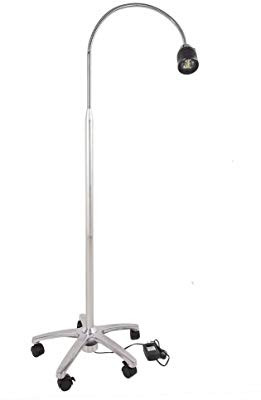 Portable Halogen single pod dental light on standing base