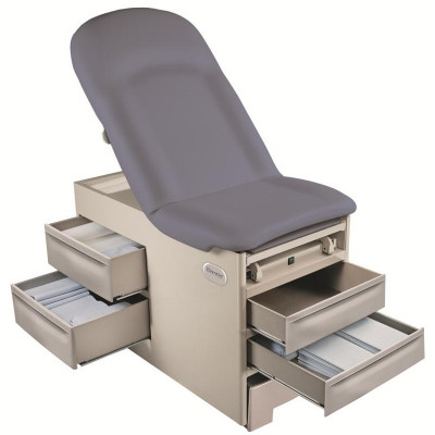 Brewer Access Manual Exam Table W/ 500lb. Capacity With Pelvic Tilt & Heated Drawers