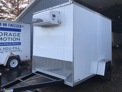 NEW 6' x 10' Walk In Cold Storage Cooler or Freezer Trailer