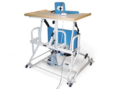 Hausmann Model 6180 Hi-Lo Stand In Table W/Electric Patient Lift