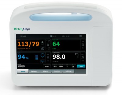 Welch Allyn Connex VSM 6400 Patient NIBP Monitor w/ Nellcor Sp02 and Braun PRO 4000 (64NXXE-B)