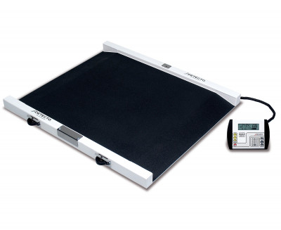Detecto 6500 Portable Bariatric Wheelchair Scale W/800 Lb/360 Kg Capacity