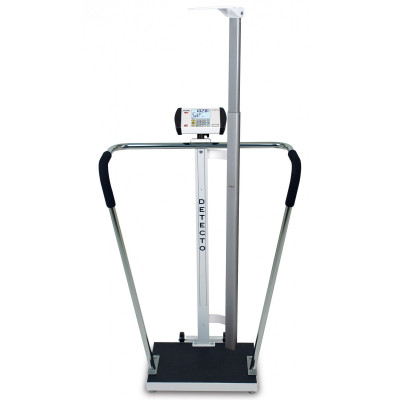 Detecto 6854DHR Digital Portable Scale W/600 Lb Capacity & Digital Height Rod