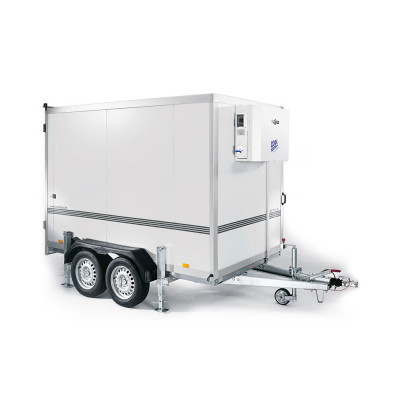 7' x 12' Walk In Cold Storage Cooler Trailer