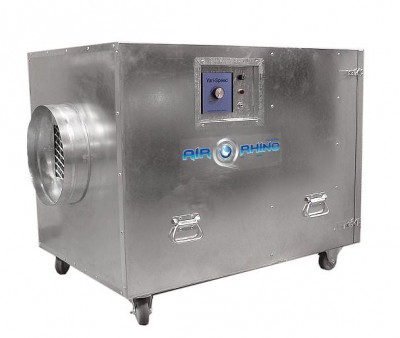 Allerair Airrhino 2000 Portable Variable Speed Negative Air Machine W/ Filter. With Industrial Carbon Filter.