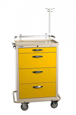 Blue Bell Bac-24 Isolation Cart W/ Key Lock