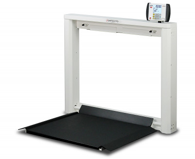 Detecto 7550 Wall-mount Wheelchair Scale