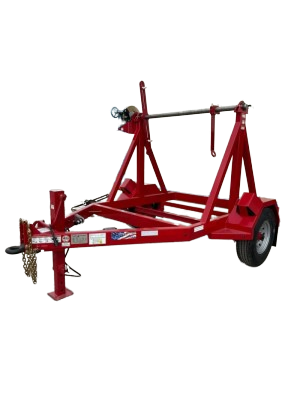 White’s Welding 8K Single Reel Trailer