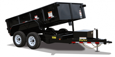 Big Tex 90SR Tandem Axle Single Ram Dump Trailer