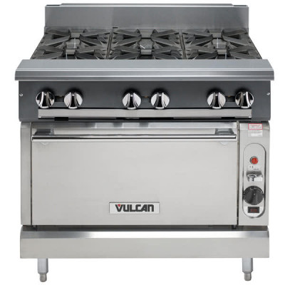 6 Burner Range with Oven LP (Propane)