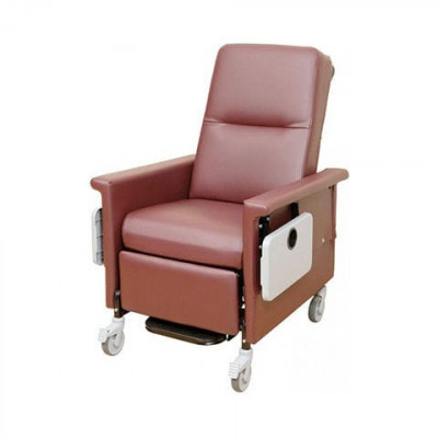 Champion 89 Series Classic Recliner / Transporter 300Lb Capacity W/ Swing-Away Arms + 5 In. Thermal-Plastic Ball Bearing Casters. Power. Iced Mint