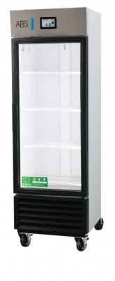 ABS Templog Premier Laboratory Glass Door Refrigerator. 19 Cu. Ft. Left Hinged