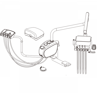 ADS Beyond 300 Dental Delivery System DELETE
