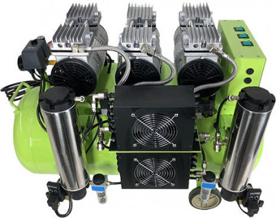 Arbe SAC-060 Triple-Head Dental Air Compressor