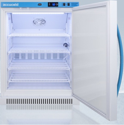 Accucold ARS6PV456 6 Cu.Ft. Undercounter Solid Door Refrigerator, Certified to NSF/ANSI 456 Vaccine Storage Standard