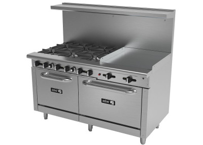Asber Commercial 6 Burner 24
