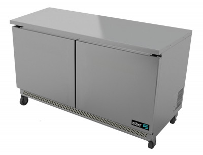 Asber USA 2 Door Undercounter Freezer 48