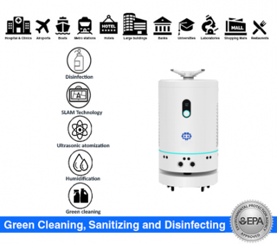 Autonomous Disinfection and Humidification Robot: SIFROBOT-6.3