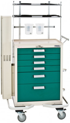 BLUE BELL BAC-27 DIFFICULT INTUBATION CART PACKAGE