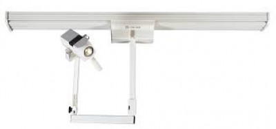 BURTON CS316ST COOL SPOT II FASTTRAC CEILING MOUNT LIGHT W/ SINGLE HEAD + SINGLE TROLLEY