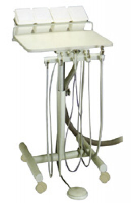 Beaverstate 3HP Handpiece Automatic Doctor's Dental Cart w/ Vacuum