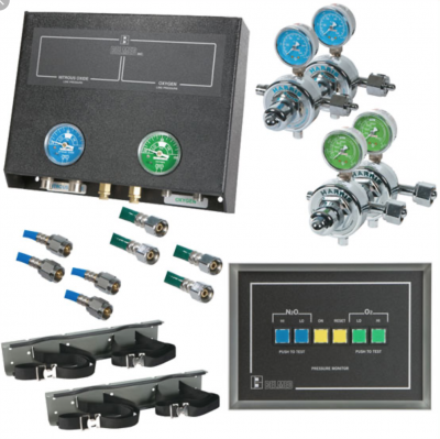 Belmed INC. Manifold O2/N20 Complete System