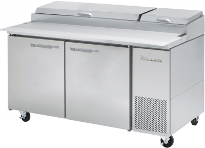 Blue Air BAPP67-HC 2 Doors All Stainless Pizza Prep.Table