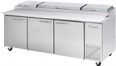 Blue Air BAPP93-HC 3 Doors All Stainless Pizza Prep.Table