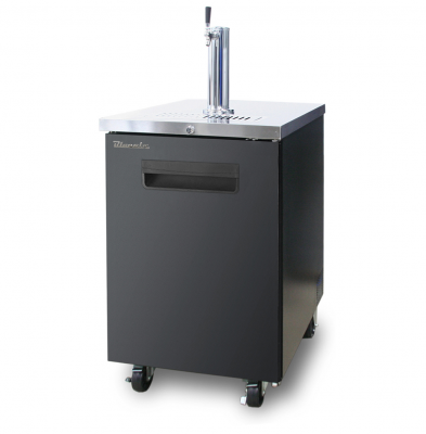 Blue Air BDD23-1S-HC 1 Door Keg cooler, S/Steel Exterior, 1 1/2 Barrel W23in.