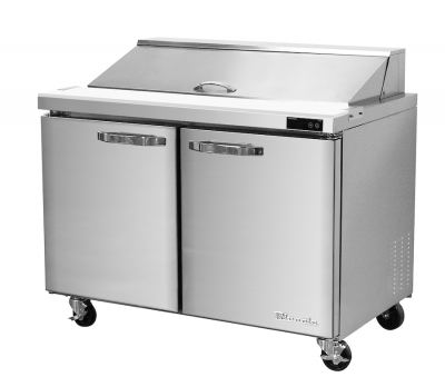 Blue Air BLPT36-HC 2 Doors All Stainless Prep. Table with 10 Pans / 36in.