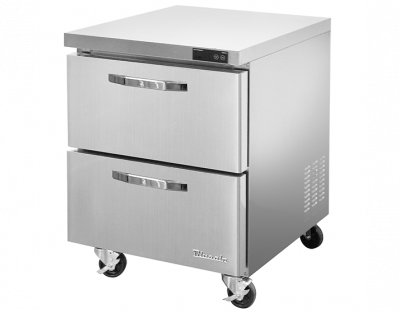 Blue Air BLUR28-D2-HC 28in. Undercounter Refrigerator with 2 Drawers