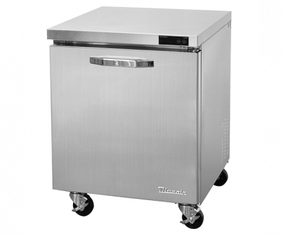 Blue Air BLUR28-HC 1 Door All Stainless Under-counter Refrigerator / 28in.