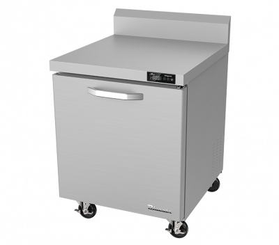 Blue Air BLUR28-BSG-HC 28in. 1 Door All Stainless Steel Work Top Refrigerator - 7 cft