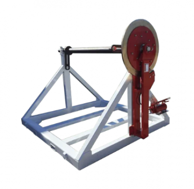 Reel stand for rope reel