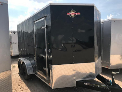 CO71 CARGO 7X14 TA RAMP RR ENCLOSED BY CARRY ON
